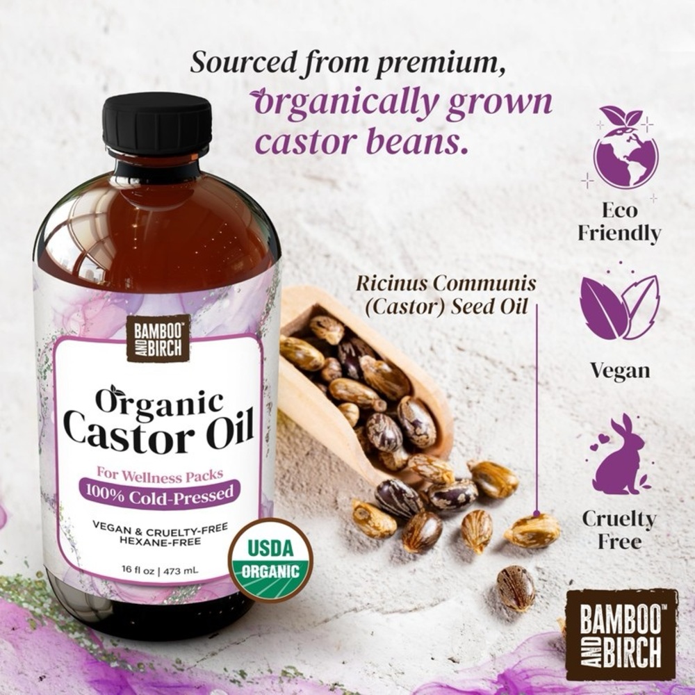 Organic Castor Oil - Purple Label